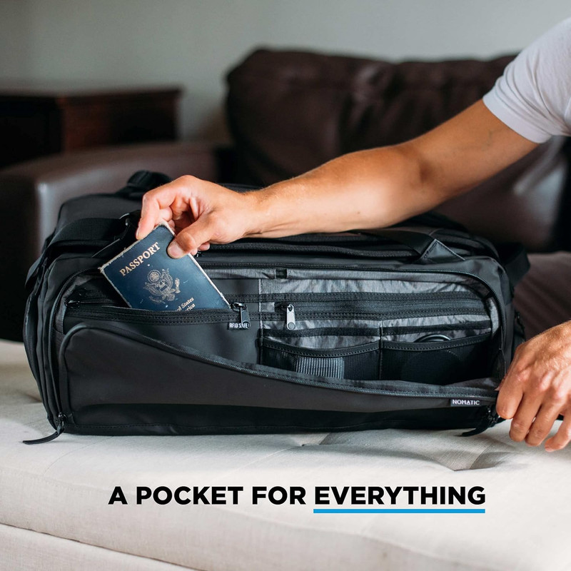 40L Convertible Duffel/Backpack - TSA Compliant Carry-On for Travel & Daily Use gallery