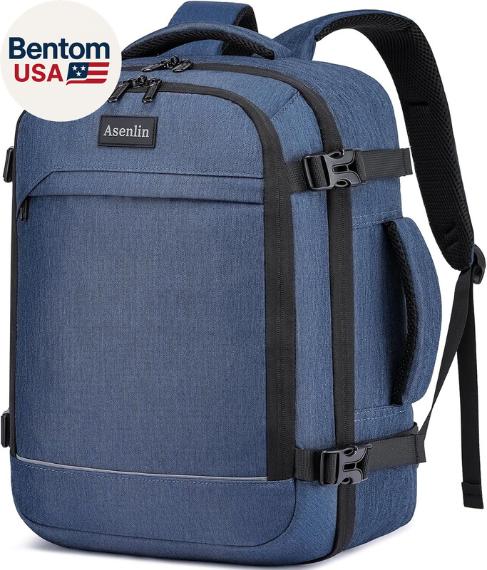 Travel Backpack for Women Men,Flight Approved Carry on Luggage 30L Water Resista