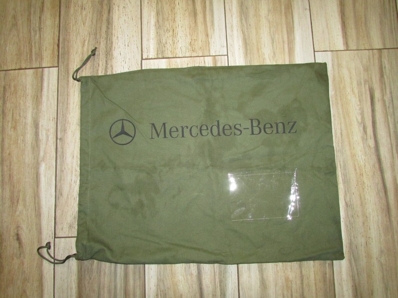 Mercedes-Benz Canvas Draw String Bag Army Green 26″x21″
