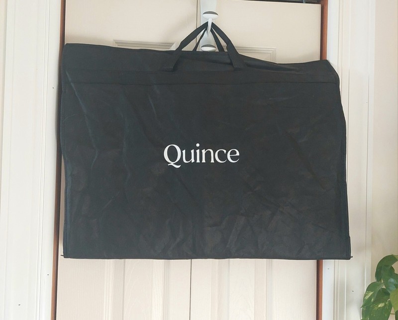 Quince -Suit & Garment Protector/ Travel Black Zip Bags! Lot Of 4! (1) gallery