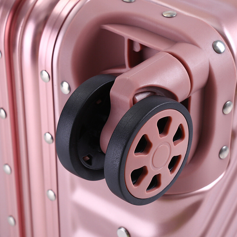 4 PCS Compartment Universal Wheel Luggage Accessories Trolley Box Pulley Mute gallery