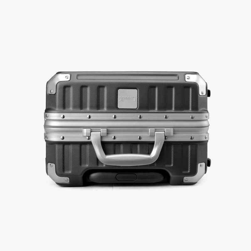 Luggex Carry On Luggage with Aluminum Frame, Polycarbonate Zipperless Luggage... gallery
