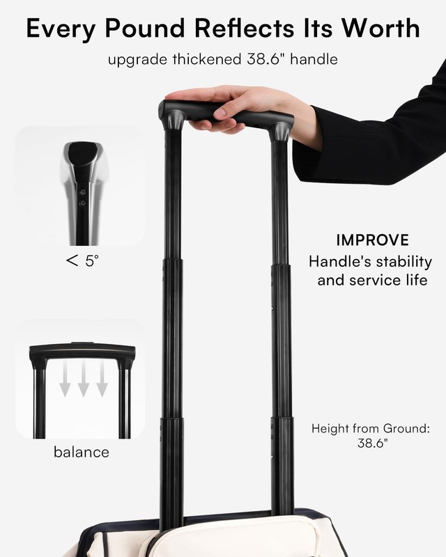 Versatile 2-in-1 Rolling Backpack with Wheels - Functional Storage for Travel gallery