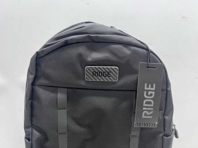 The Ridge Wallet - Commuter Backpack - Royal - Black - gallery