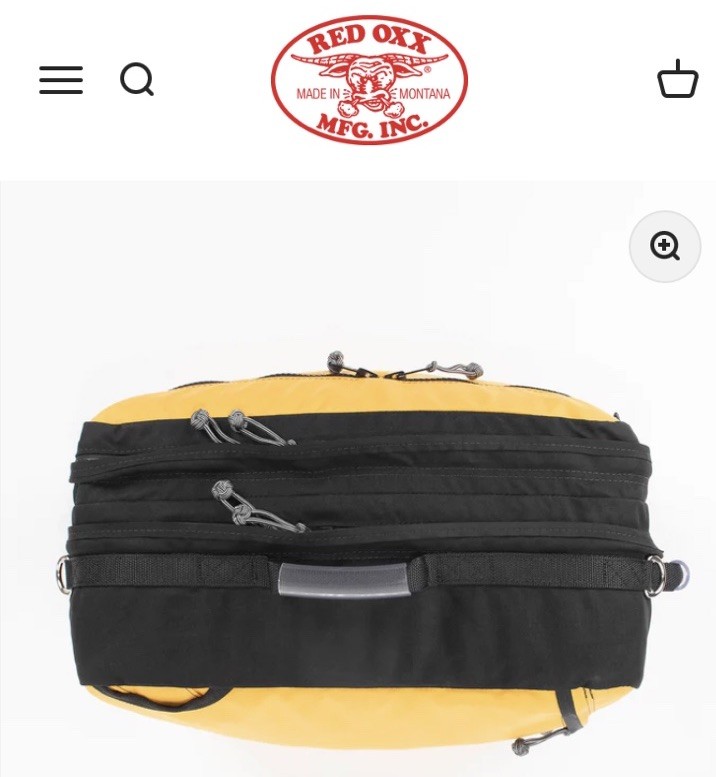 Red Oxx Sky Train Convertible Backpack - Yellow gallery