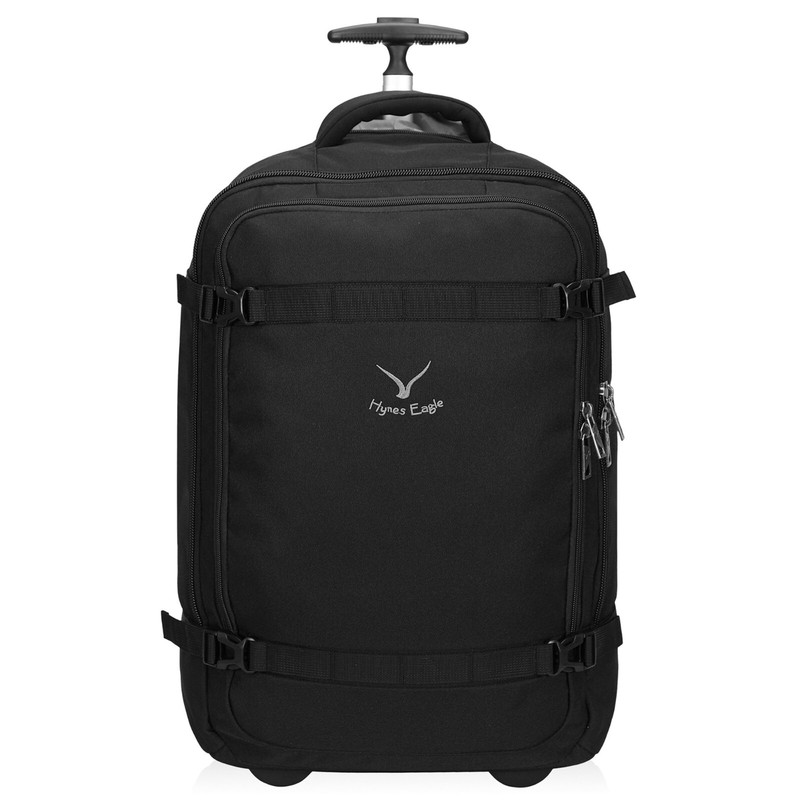 42L Rolling Wheeled Backpack Flight Approved Travel Suitcase Carry on Luggage gallery