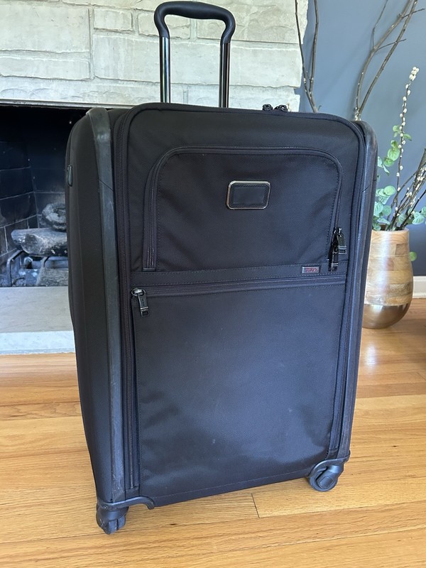 Tumi Alpha 3 Short Trip 26” Black Expandable Luggage