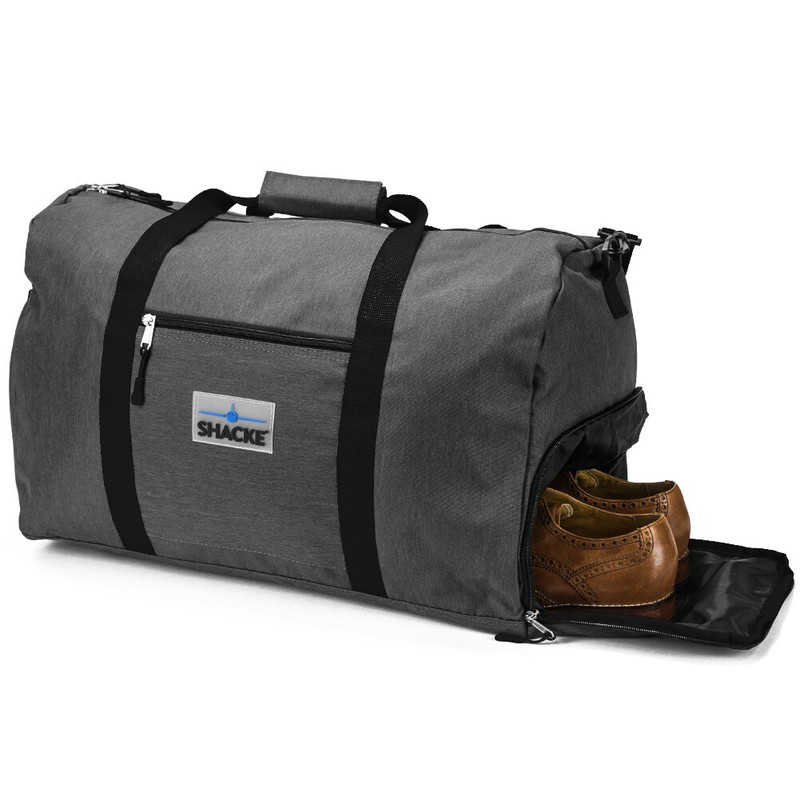 Shacke’s Travel Duffel Express Weekender Bag – Carry On Luggage with Shoe Pouch