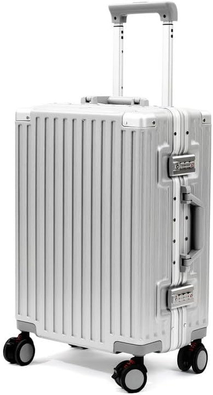 Carry On Luggage 20 Inch Hard Shell TSA Lock Lightweight Aluminum Frame Suitcase