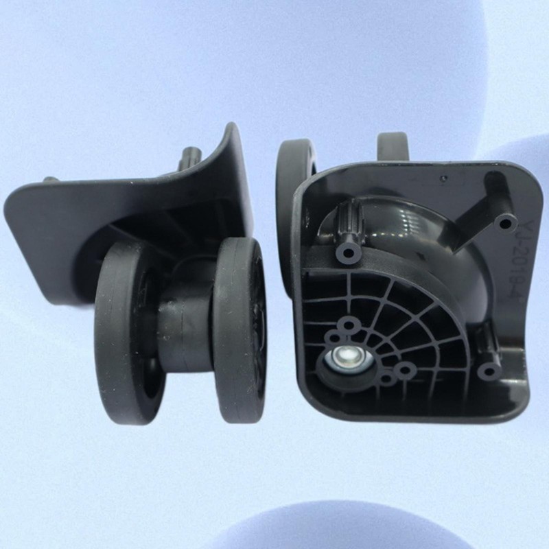 2 Pieces Luggage Suitcase Wheels Silent Smooth Easy Installation gallery
