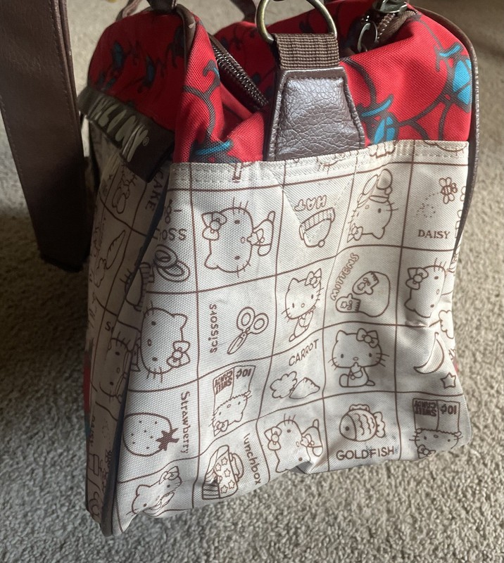 Hello Kitty Loungefly Duffle Bag Weekender Carry-On Luggage gallery