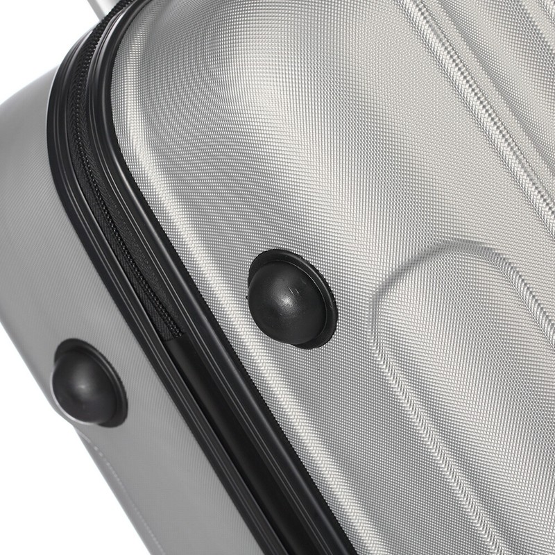 3-in-1 Multifunctional Large Capacity Traveling Storage Suitcase Silver Gray gallery