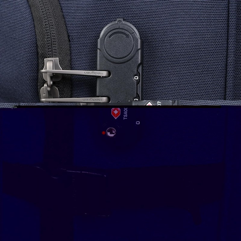 Compact Rolling Duffle – Foldable, Water-Repellent RPET with RFID Blocking, T... gallery