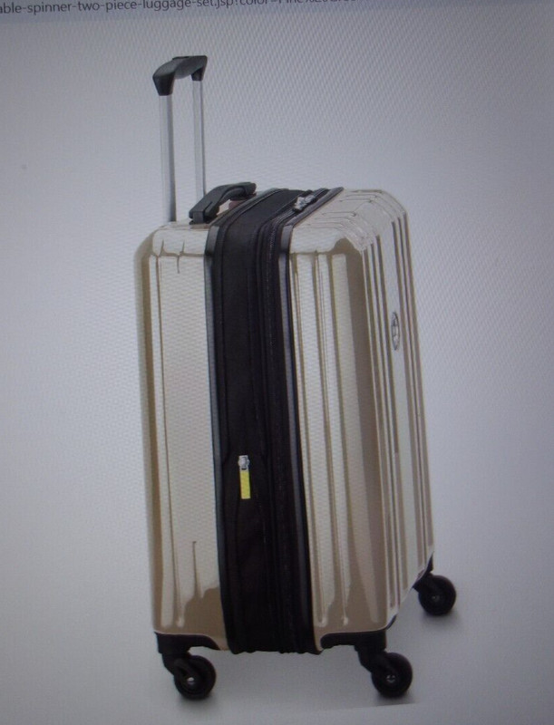 Delsey Devan Expandable Spinner Two-Piece Luggage Set Bronze $499.99 gallery