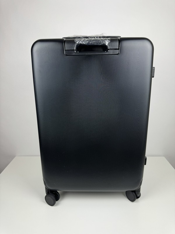 Hanke 24 Inch Luggage Hardside TSA Lock Airline Approved Jet Black New With Tags gallery