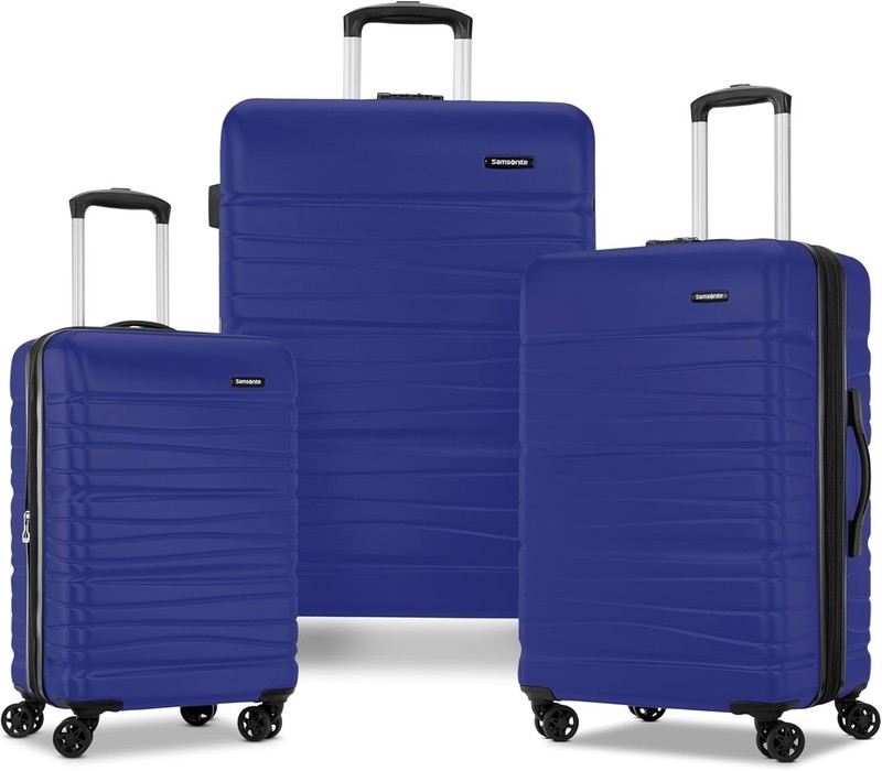 Samsonite Evolve SE Hardside Expandable Luggage w/ Double Spinner Wheels, Blue