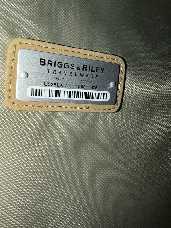 BRIGGS & RILEY Baseline Expandable 26” Upright Luggage Olive Green U526LX-7 gallery
