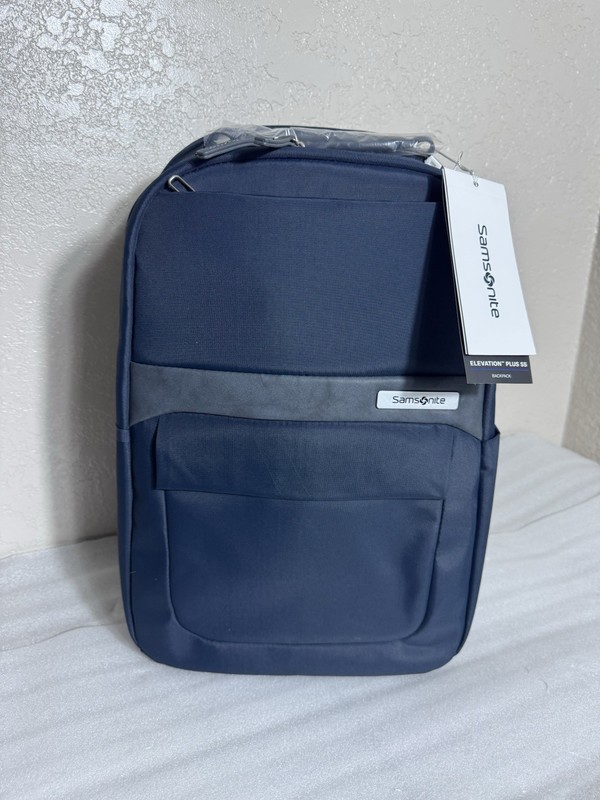 NWT Samsonite Elevation Plus SS Backpack In Midnight Blue gallery