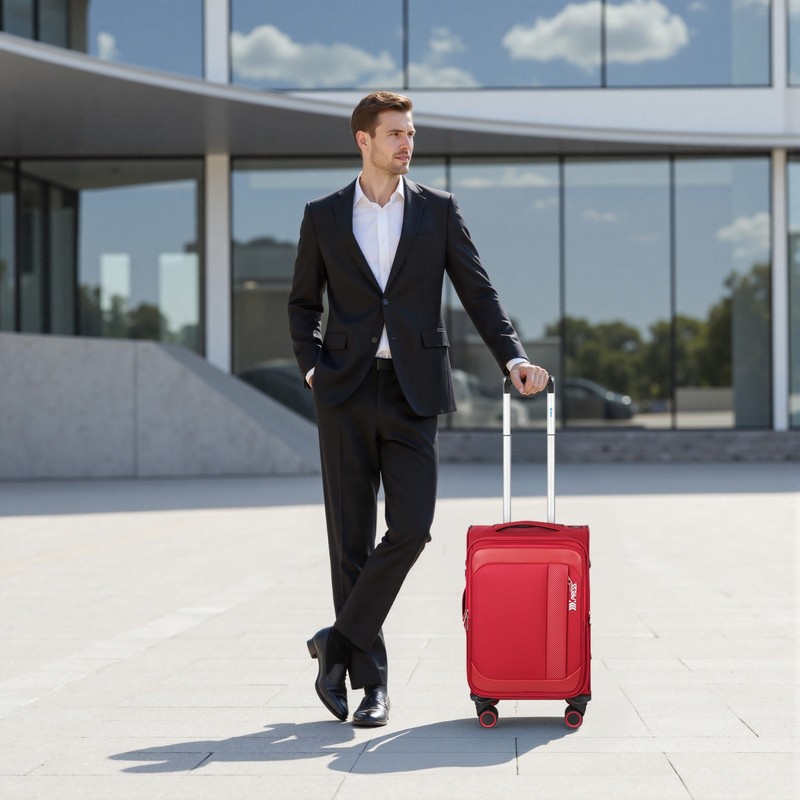 Softside Luggage Expandable Spinner Suitcase with TSA Lock 20in/26in/30in gallery