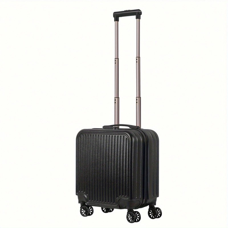 Chic 18 Inch Hard Shell Carry On Stylish Lightweight Mini Suitcase with Wheels gallery