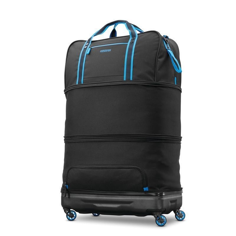 Expandable Softside Rolling Duffel Durable Travel Bag W/ Inline Wheels Durable gallery