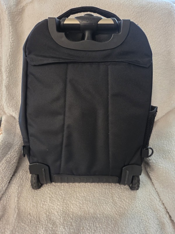 JanSport Driver 8 Rolling Backpack Wheeled Travel Bag - Black TN89 gallery