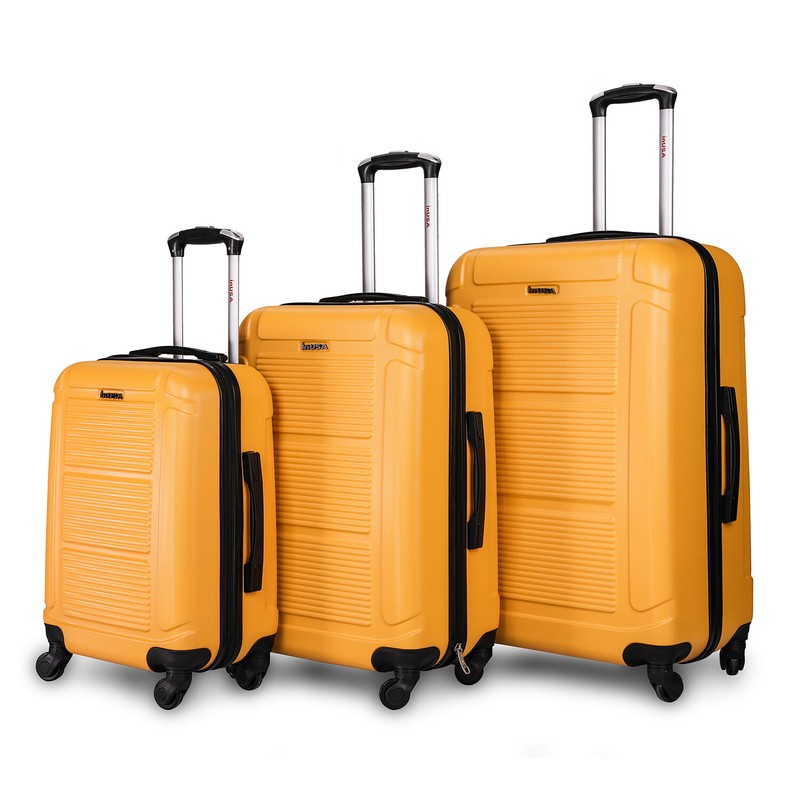 InUSA Pilot Hard Shell Luggage Set Spinner Wheels Travel Suitcase 20 24 28