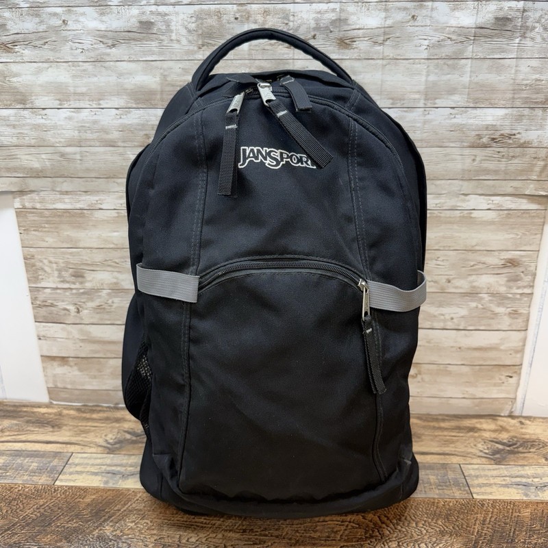 JanSport Driver 8 Rolling Backpack Wheeled Travel Carry On Bag Laptop Sleeve EUC