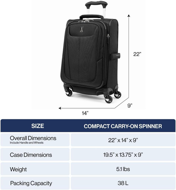 Maxlite 5 Lightweight Expandable Spinner Luggage for Effortless Travel gallery