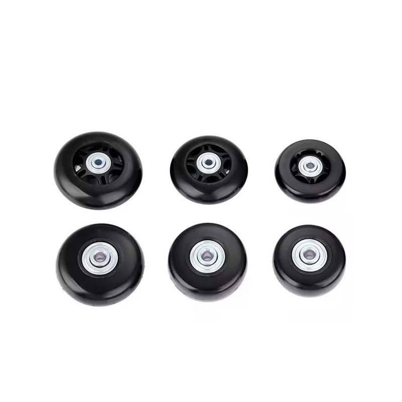 2Set Luggage Suitcase Wheels Replacement OD Rubber wheel tires 45mm/54mm/64mm gallery