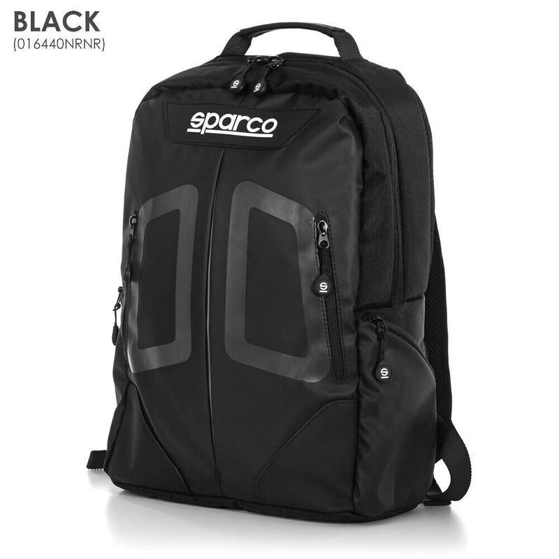 Sparco Stage Backpack – Ergonomic Breathable Backrest 15lt Blue Red Black ✔