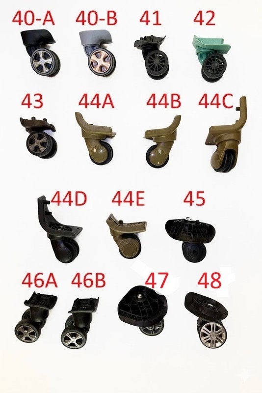 Luggage Replacement Wheels Suitcase Part Spinner Wheel Assorted Brands gallery
