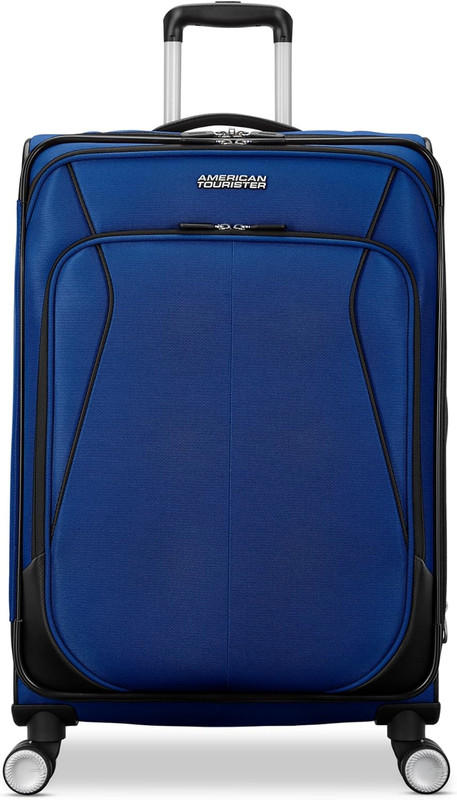 4 KIX 3.0 Checked-Medium 24-Inch Spinner, Sapphire Blue gallery