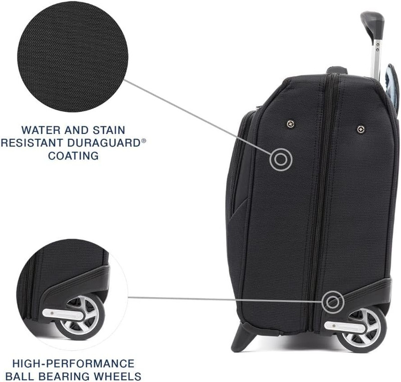 Maxlite 5 Softside Lightweight Carry-On Upright 2 Wheel Rolling Garment Bag, 22- gallery