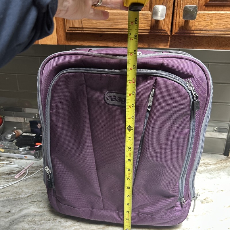 eBags Mother Lode Wheeled Duffel Rolling Carry On 18 “ Hard Soft Luggage gallery