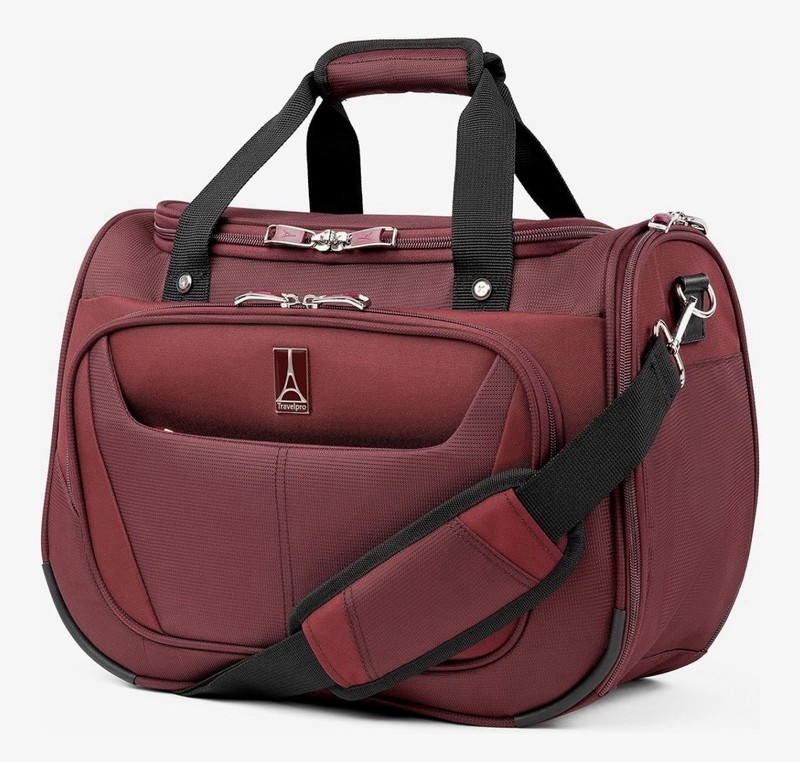 Travelpro Maxlite 5 Softside Lightweight Under-Seat Carry-On Luggage Burgundy