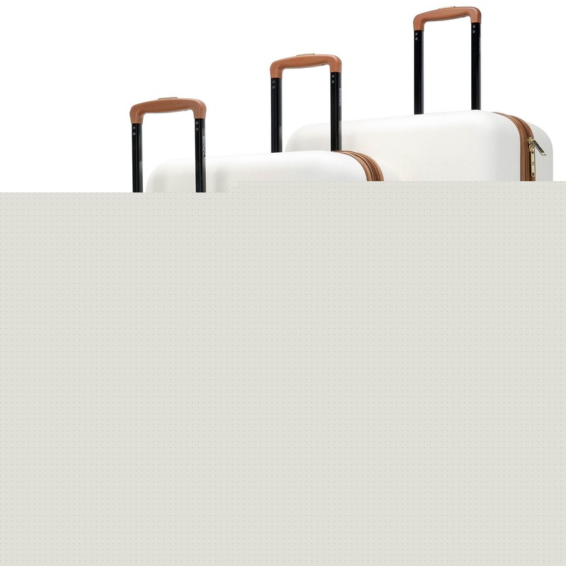BADGLEY MISCHKA Grace 3 Piece Expandable Retro Luggage Set