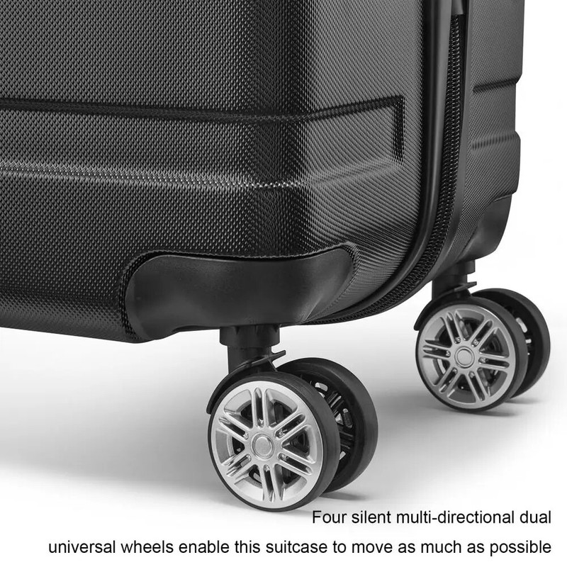 Hardside Carry On Luggage 20" Suitcase Spinner Wheels TSA Lock Airline Approved gallery
