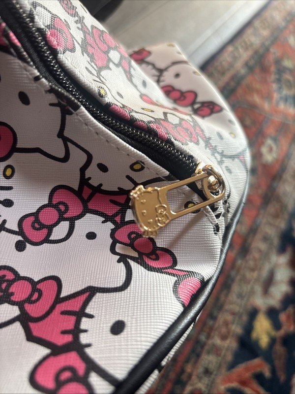 HELLO KITTY ROLLING DUFFLE LUGGAGE CARRY ON BAG SUITCASE Travel gallery
