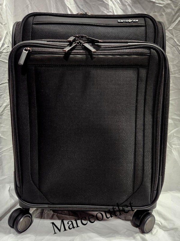 Samsonite Lineate DLX Carry on Expandable Spinner Black