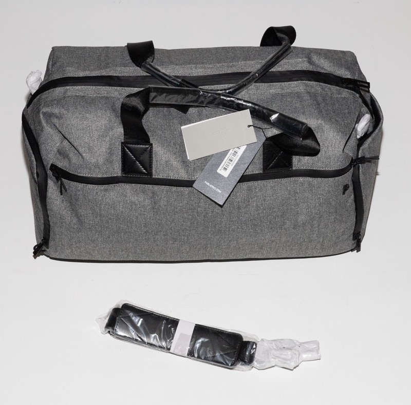 Pro Weekender by Public Rec Heather Grey 30-Liter Travel Duffel Bag