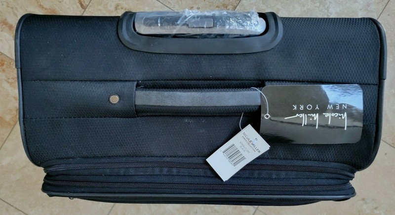Nicole Miller Sonya Collection 28" Spinner Luggage Black gallery