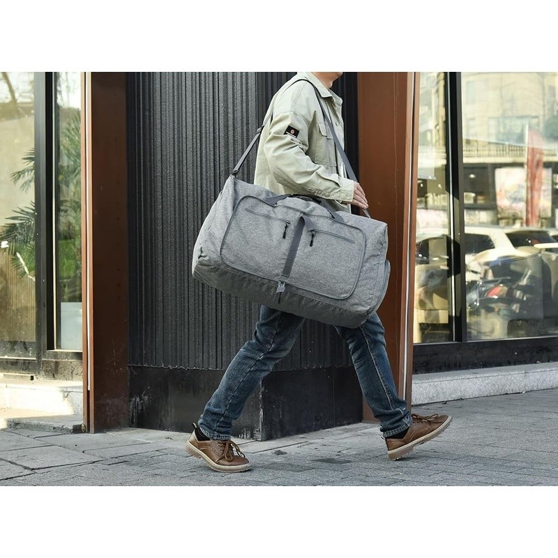Durable Lightweight Foldable Duffle Bag Travel Gym Weekender Storage Companion gallery