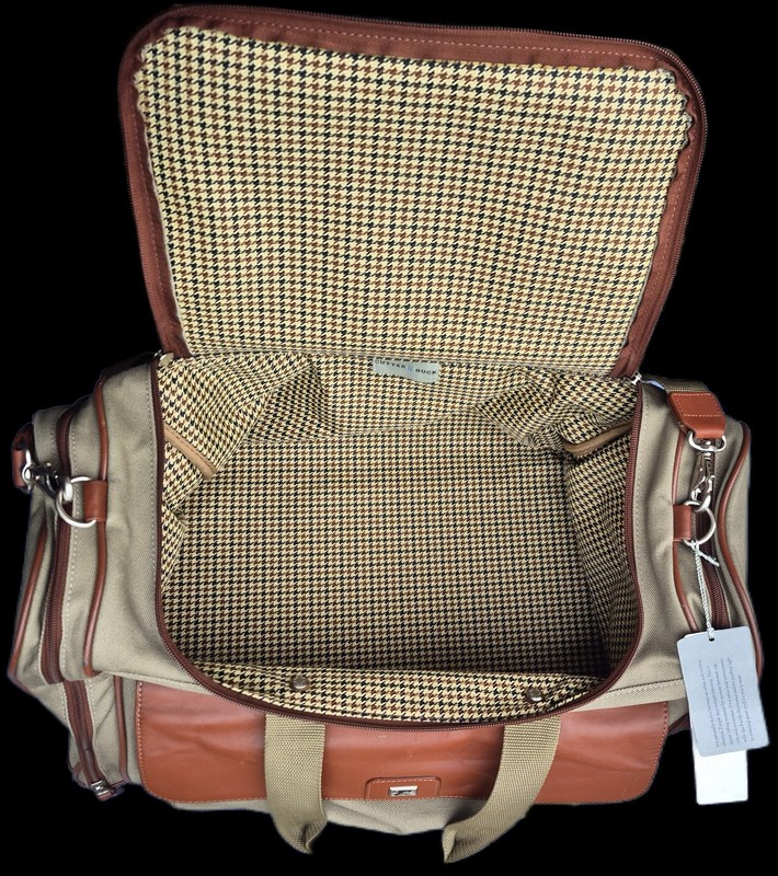 NWT Cutter & Buck Weekender Travel Bag & Dopp Kit - Las Vegas Logo - 2 Pieces gallery