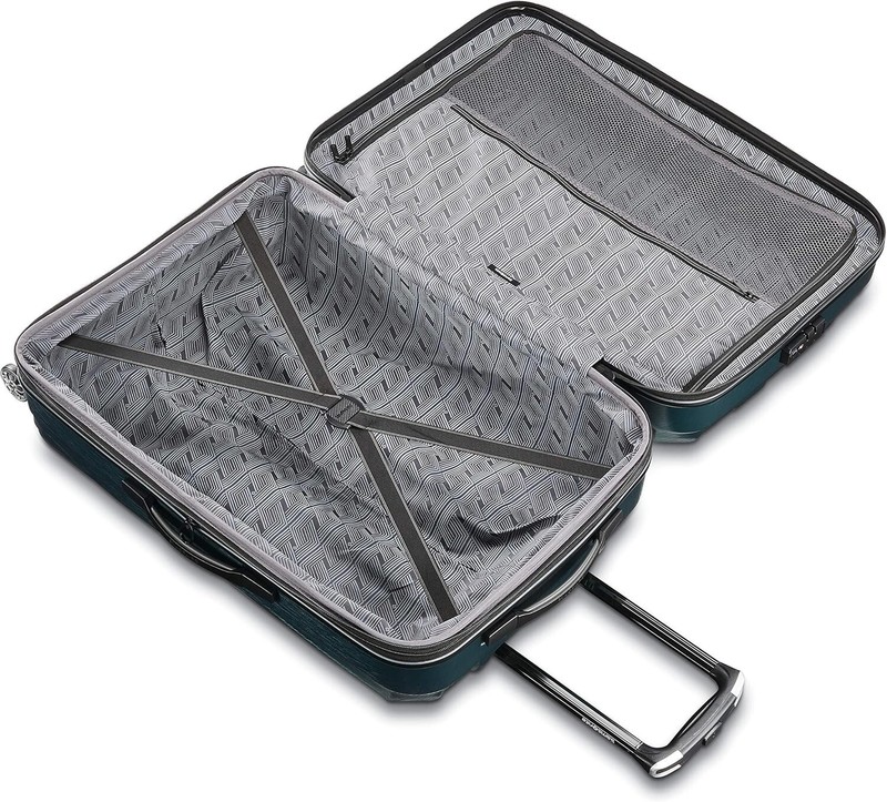 Samsonite Centric 2 Hardside Expandable Luggage Spinner 2 Piece 20" 24" Green gallery