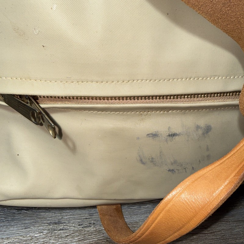 King Ranch Leather Canvas Tote Duffle Bag / Fair Condition gallery