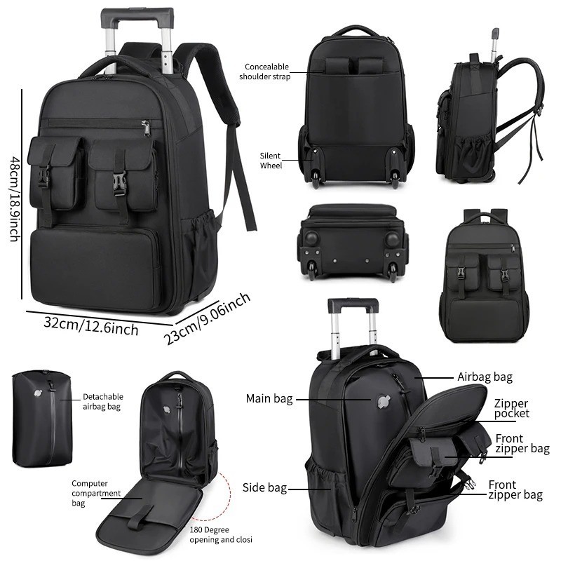 Wheeled Backpack - Vacuum Compression gallery