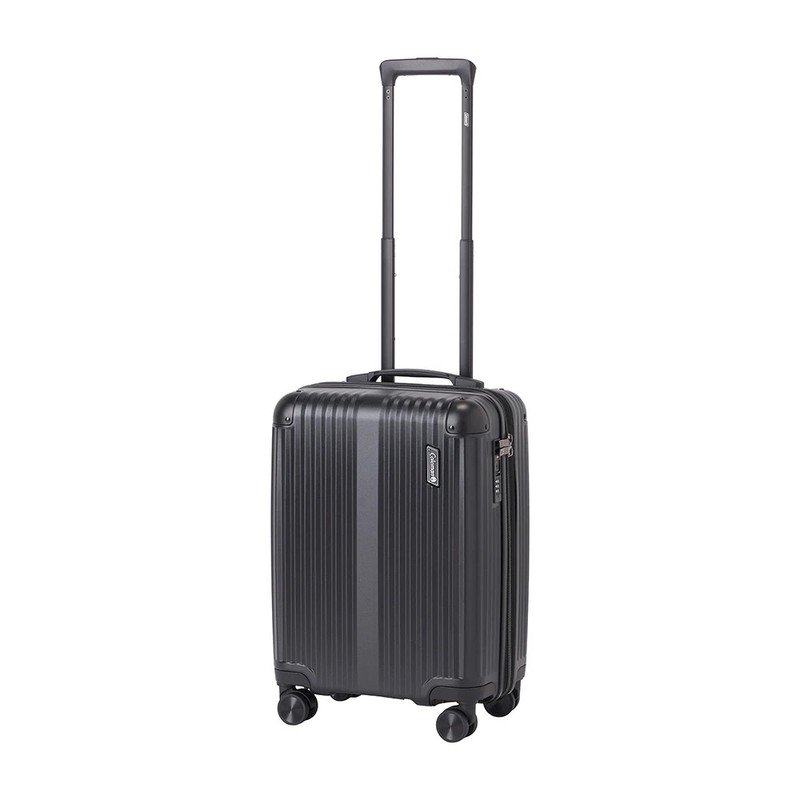 Coleman Carry Case 18 Inch Black Expandable TSA Lock Cabin Size New Japan