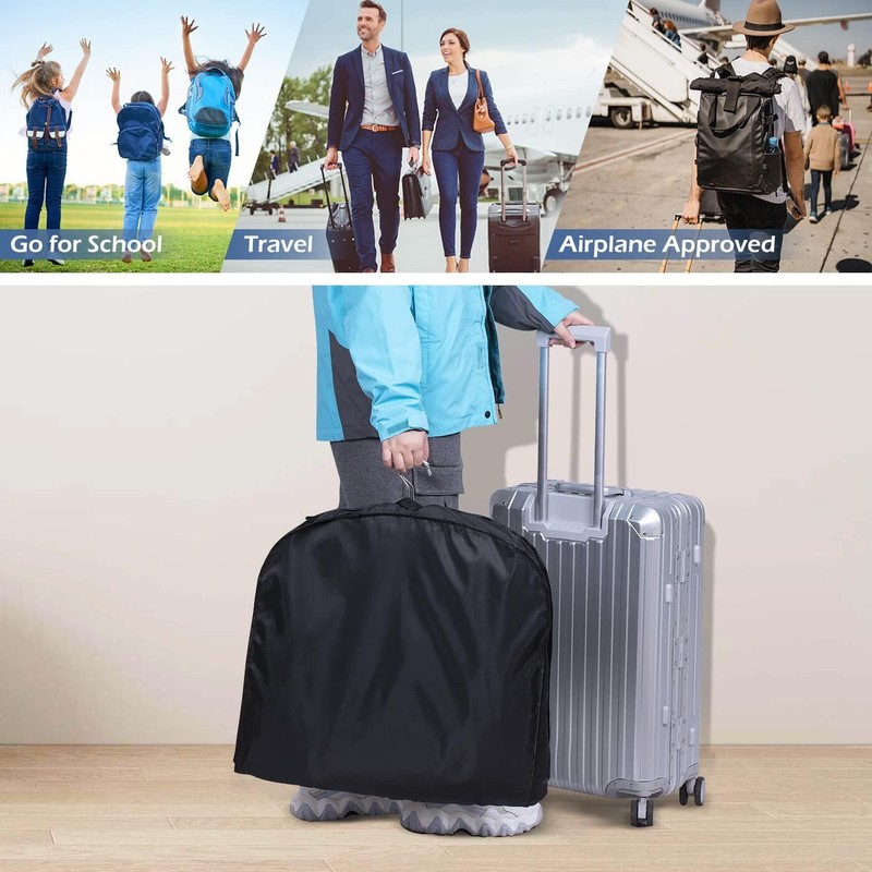 43" Suit Bags for Men Travel, Travel Garment Bag Carry On, Durable Thick gallery