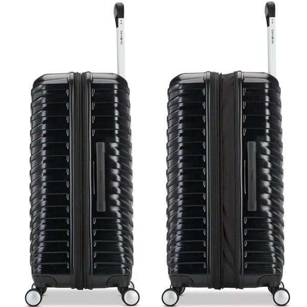 Samsonite Spin Tech 6 Carry-On Spinner BLACK Expandable gallery
